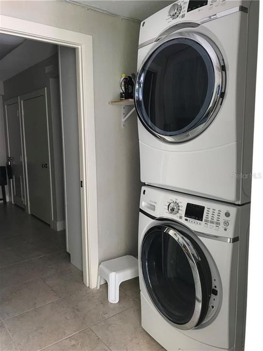 Laundry room.