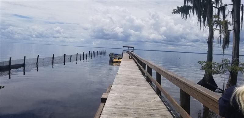 Dock Ramp and fishing pier