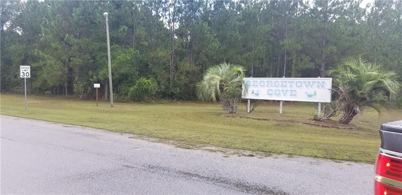 Georgetown Cove Community Signage