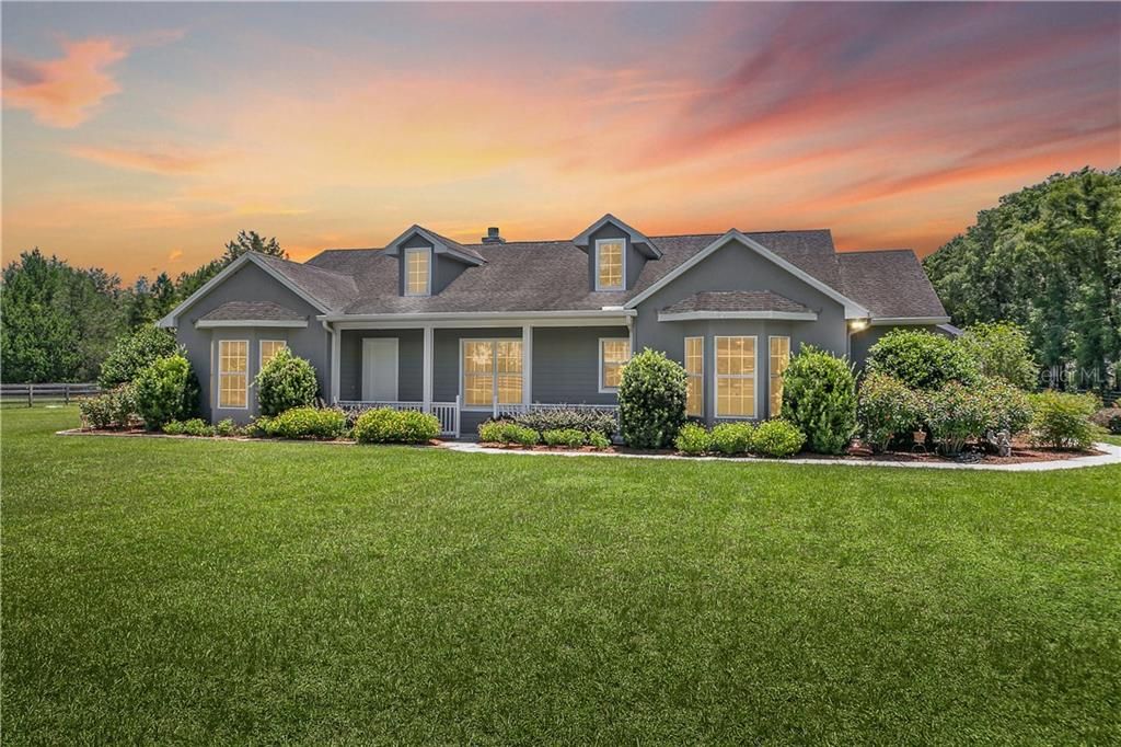 SPECTACULAR 3 BEDROOM, 3 BATH, 3 CAR GARAGE POOL HOME ON 3 ACRES!!! COMPLETE IN-LAW SUITE AS PART OF MAIN HOUSE....AND A SECOND HOME ON PROPERTY AS WELL!