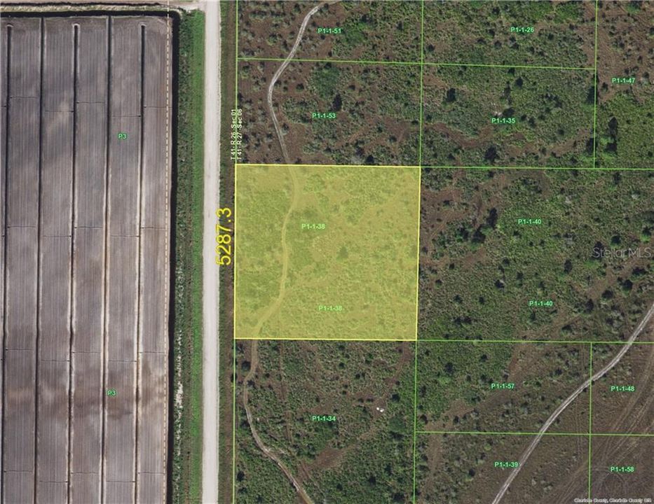 AERIAL OF P-38 PARCEL