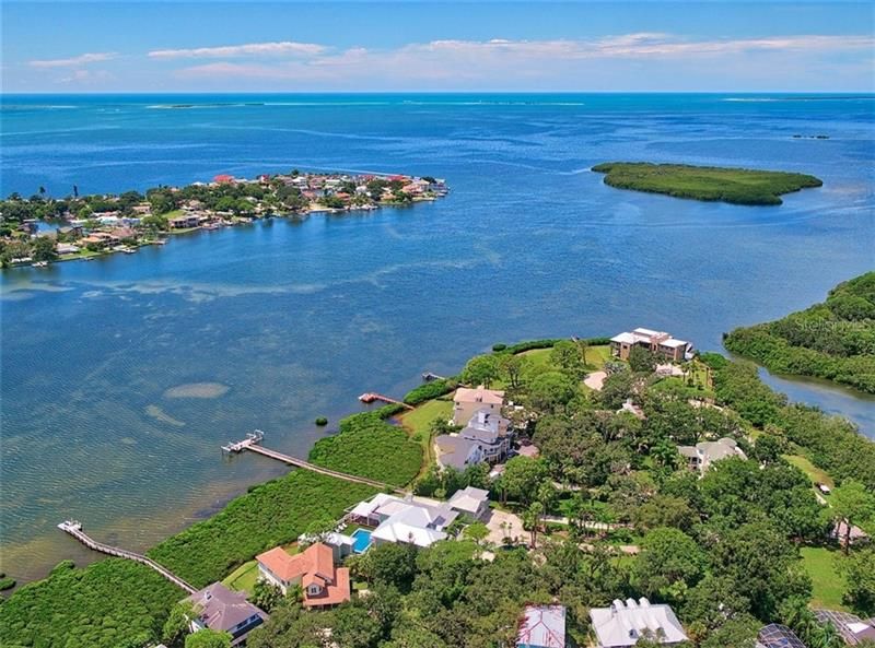 Whether you are an avid boater, or prefer the exploring nature in a canoe or on a stand up paddle, this aerial view provides a glimpse of this gorgeous sanctuary with views of Boggy Bayou and the Gulf of Mexico.