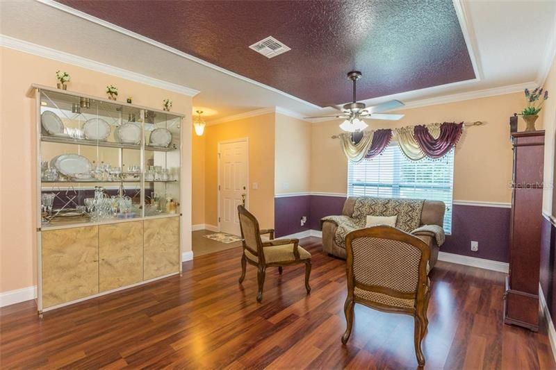 Front Entry Foyer and Formal Living Room