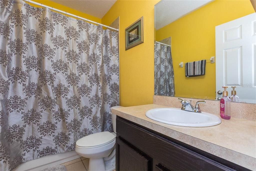 Bathroom 2 with shower & Tub Combo