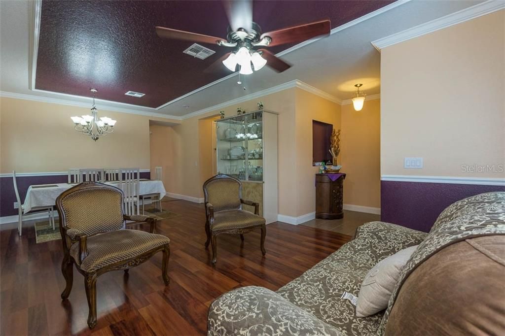 Formal Living and Dining room