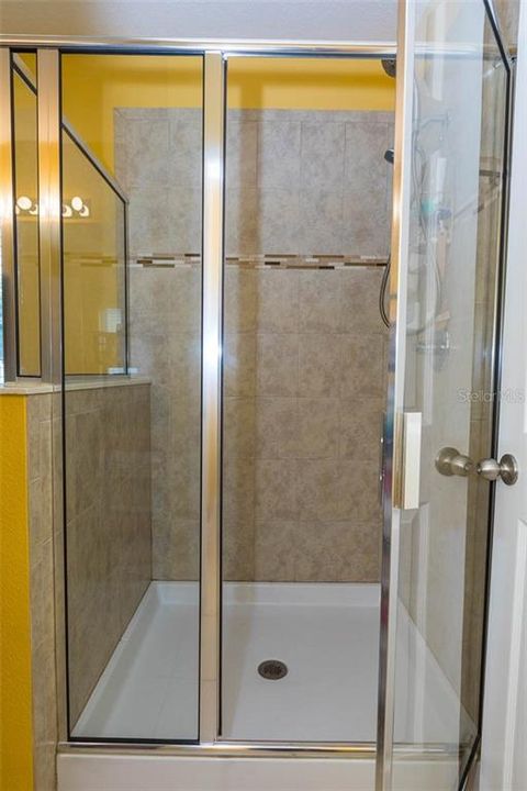 First Floor Master Bathroom Shower Stall