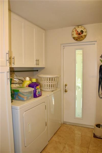 Laundry and pantry just off Kitchen