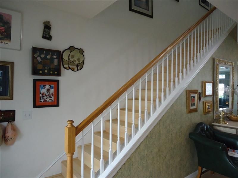 Staircase to the second floor