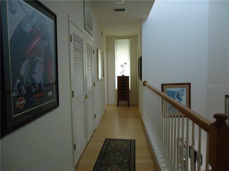 Hallway to the office and laundry room
