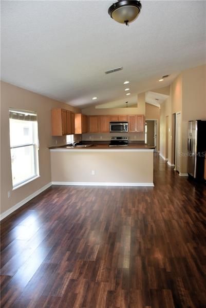 Family Room - Kitchen 221 Pima Trail, Groveland, FL. 34736