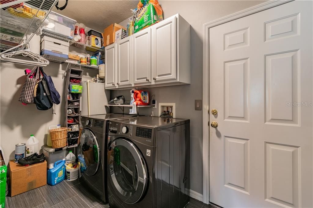 Laundry Room on the First Floor off of the Kitchen!