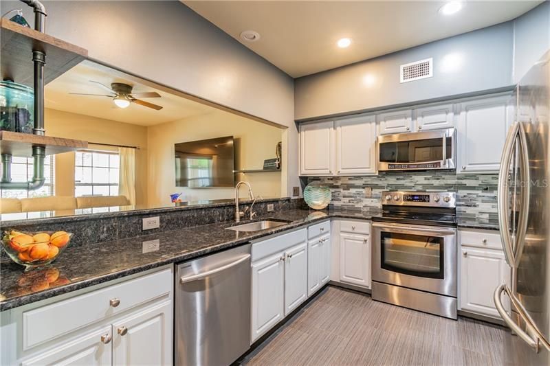 Stainless Steel Appliances in the Kitchen!