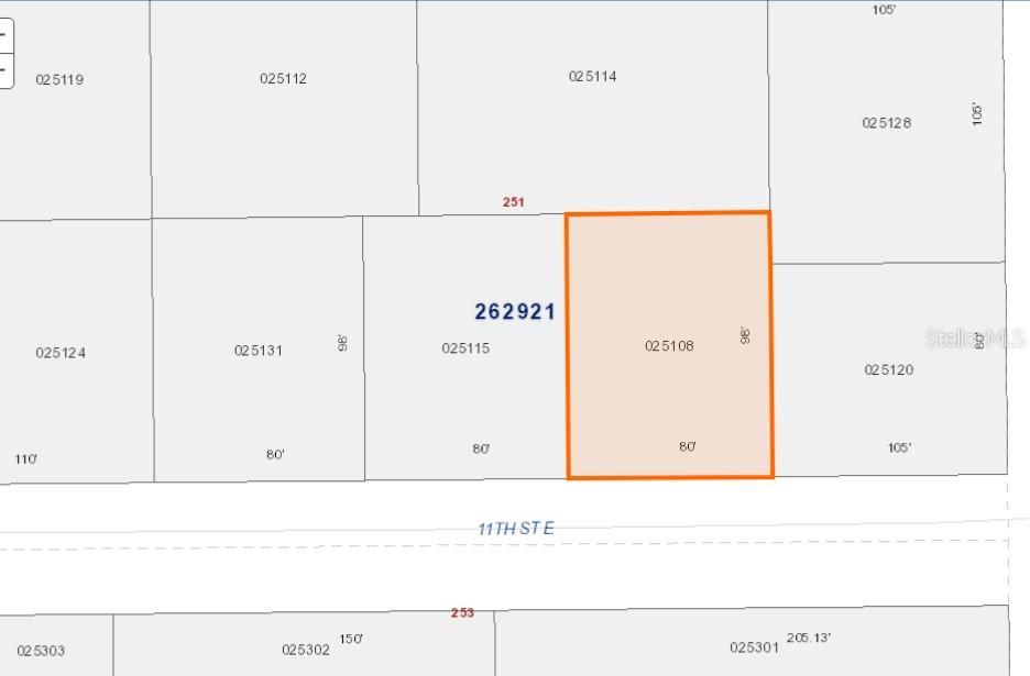 Recently Sold: $18,500 (0.19 acres)