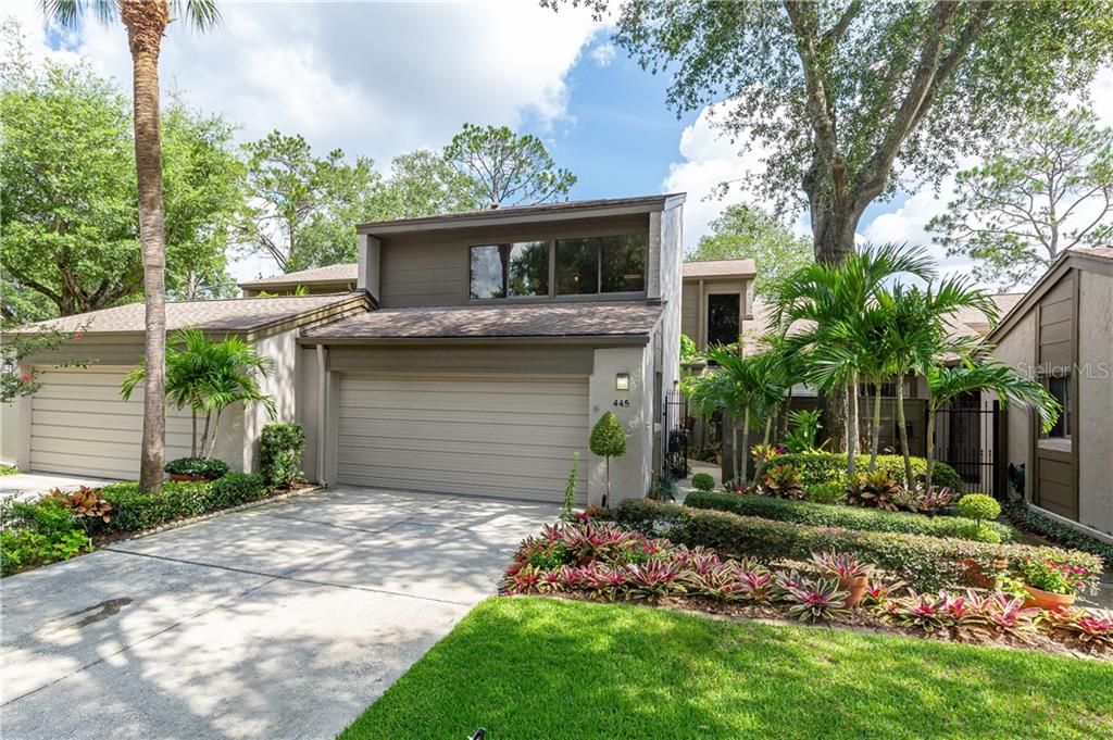 two car garage and driveway parking