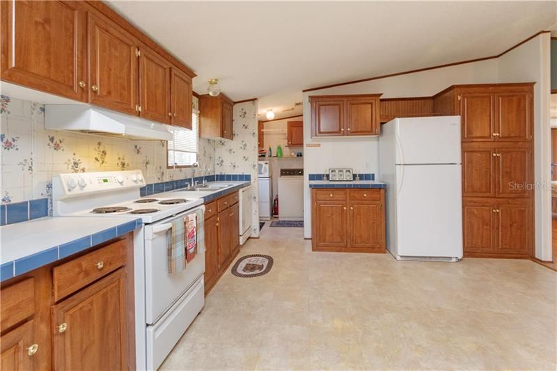 Laundry room off of the kitchen