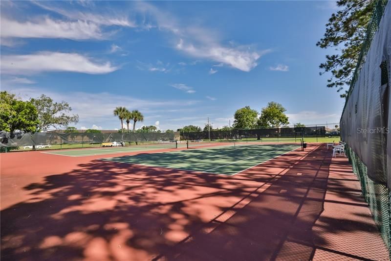 Tennis anyone? Pickleball courts too in Kings Point