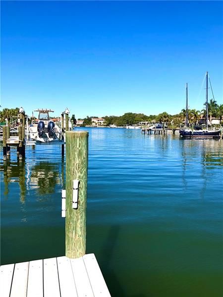 Enjoy watching Manatees and Dolphins from your backyard dock.