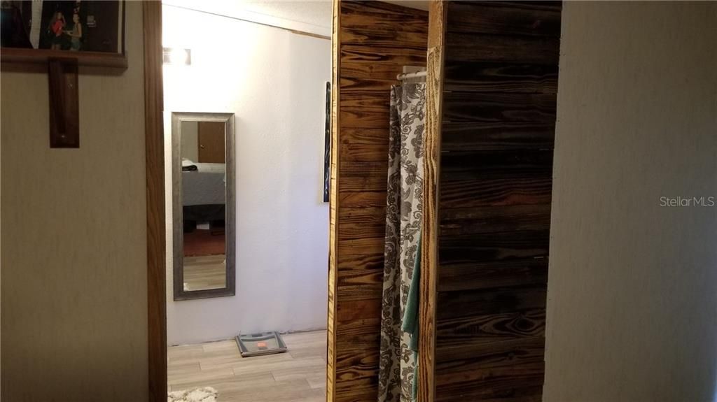 Master bathroom entry