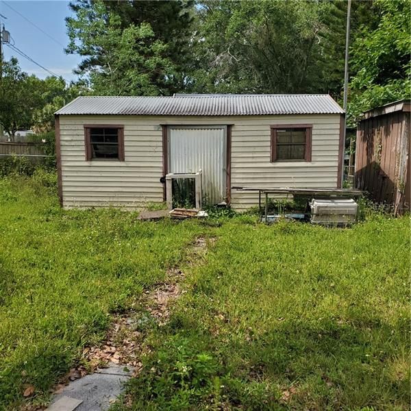 one of the sheds on the property