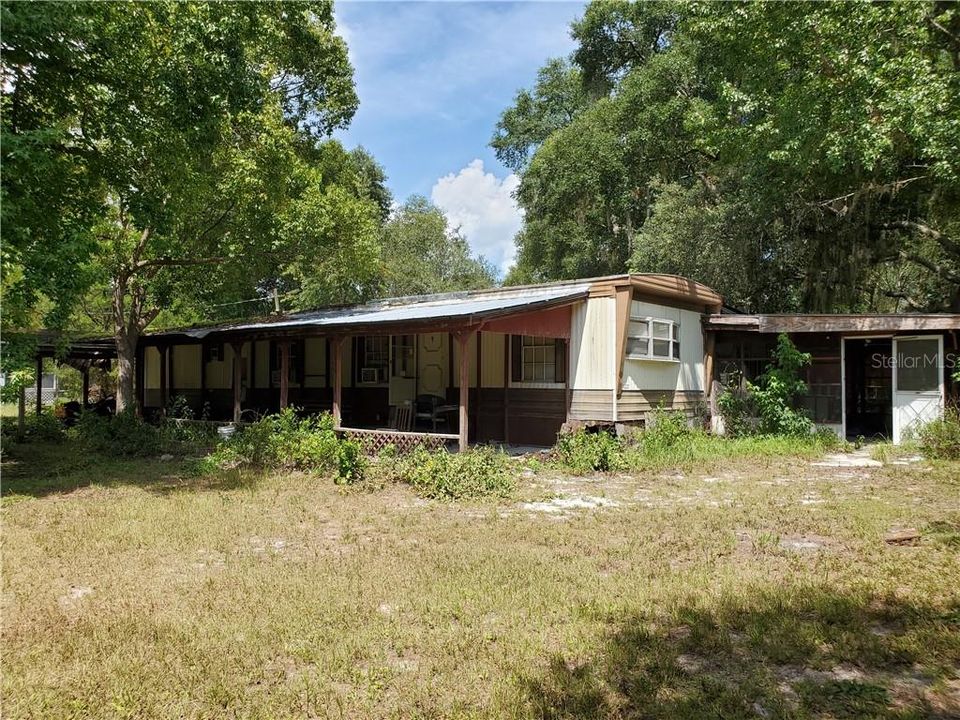 Covered Patio and Screened Porch