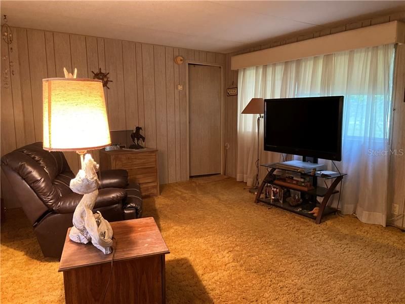 Living Room and Door to Master Bedroom