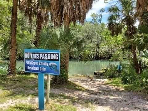 SWIMMING HOLE FOR RESIDENTS