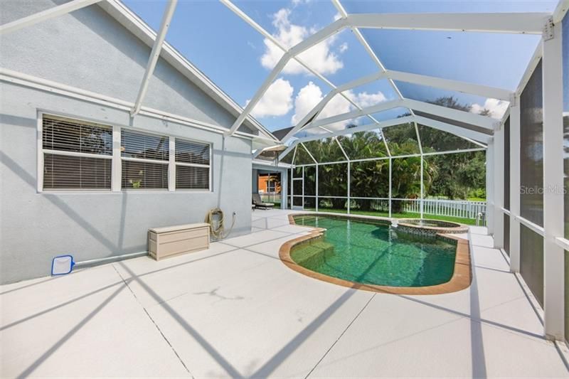 Large Pool patio...Great for entertaining!