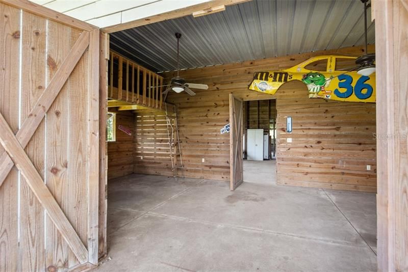 Running water and electric in Barn