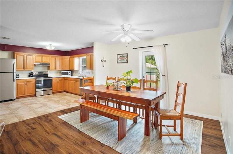 Dining Room and Kitchen