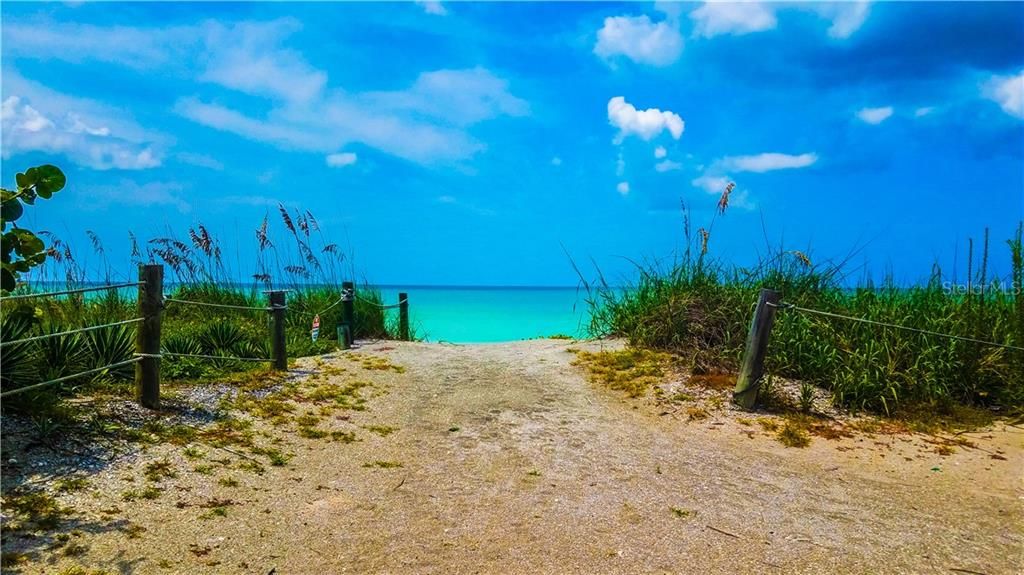 Beach view of Gulf of Mexico