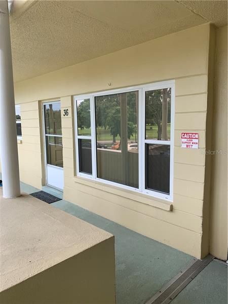 Just around that corner to the left is your elevator, mail center and laundry room.  You can't get any closer than that but you won't hear any noise from those amenities either.