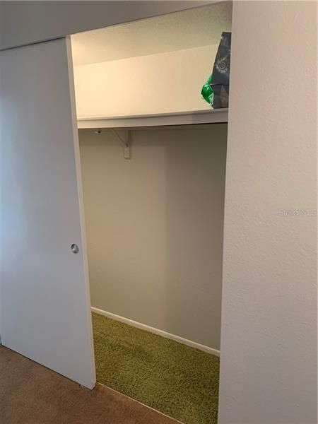 This closet is an approved location for your own private washer and dryer if you should choose this option since the closet is so large.