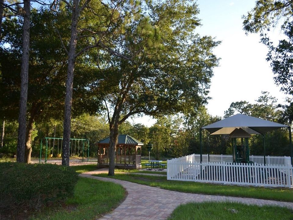 Community Gazebo and Play area