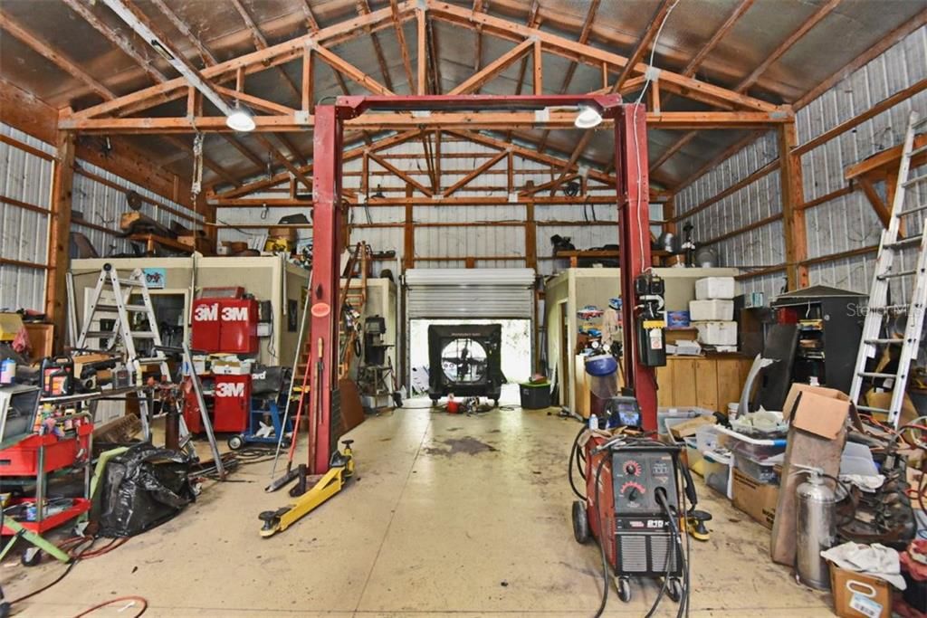 Interior of Garage/Workshop