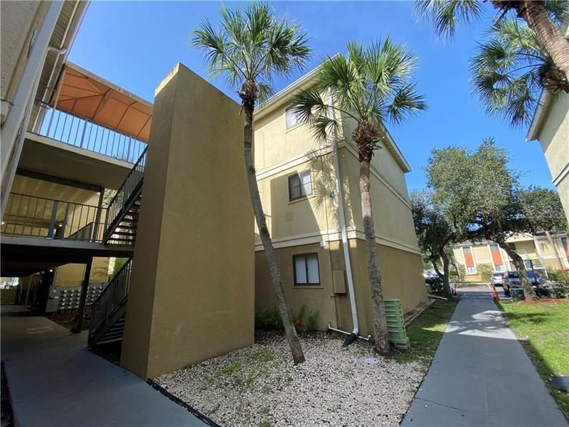 Exterior of Building on Interior Courtyard Where You Access The Unit From