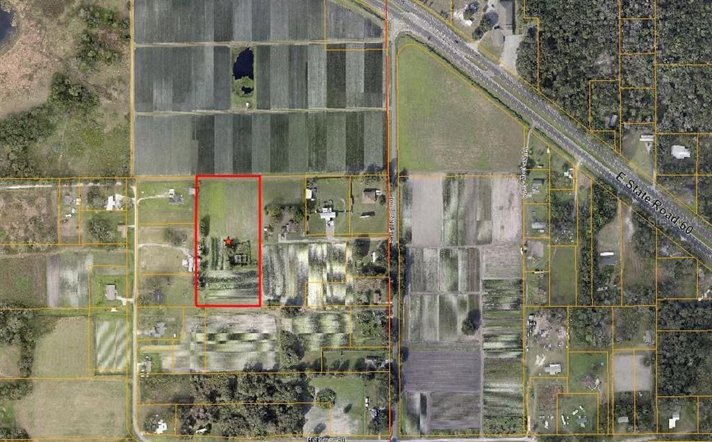 GIS Aerial View of 5915 Smith Ryals Road Plant City
