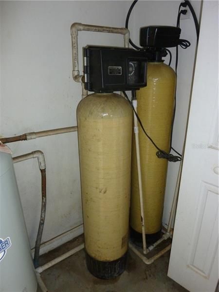 Owned Water Treatment System conveys with the Property