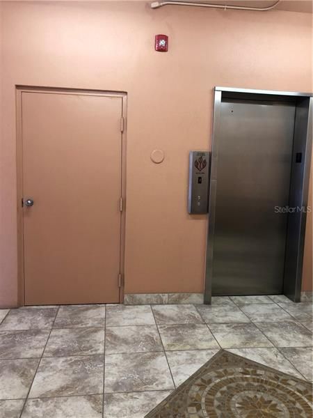 your private storage room next to elevator on your floor