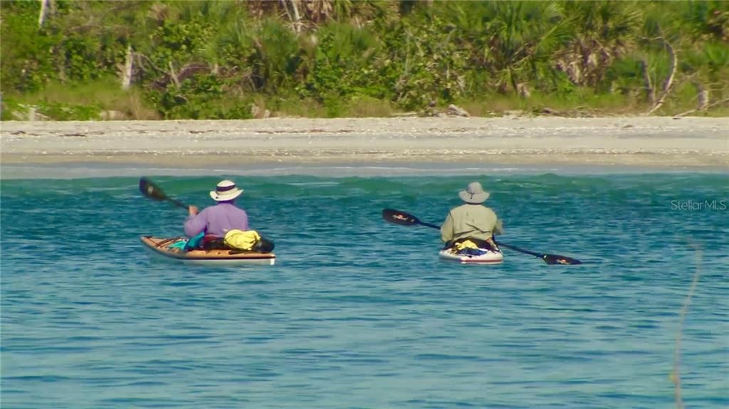 Spend the day exploring the island by kayak!