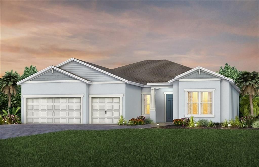 Artist Rendering of Home Provided By Builder
