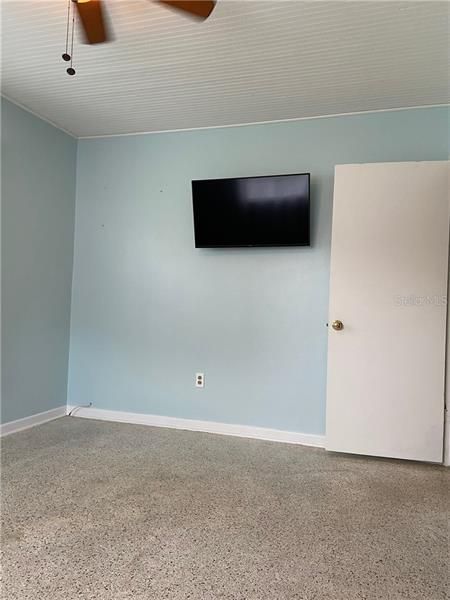 Bedroom 1, flat screen tv stays