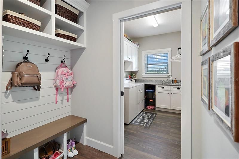 Stay Organized with the Mud Room