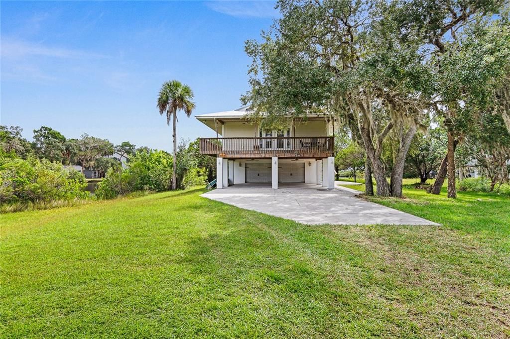 Watch the kids play spots on your enormous half acre lot while you sip coffee from the upstairs porch.