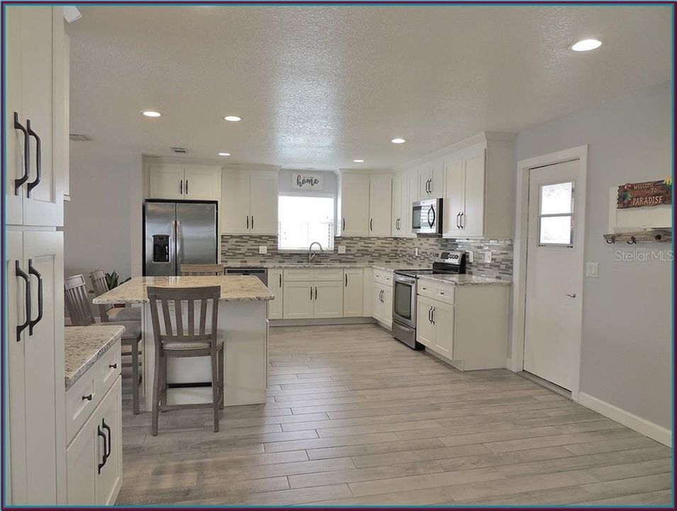 Large Open Remodeled Kitchen