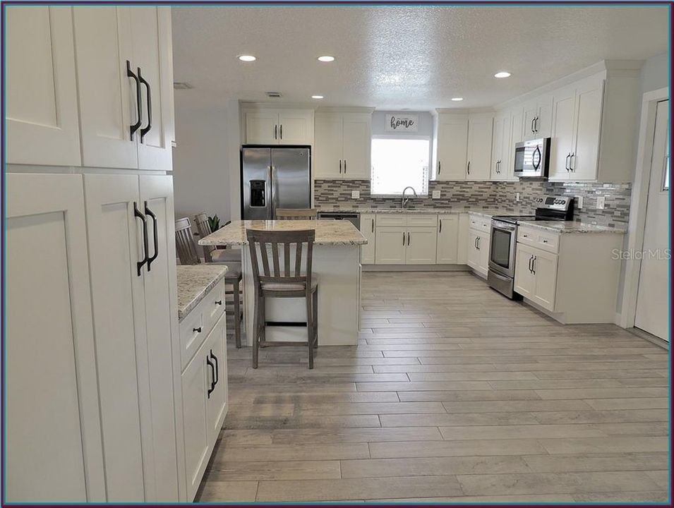 Large Open Remodeled Kitchen