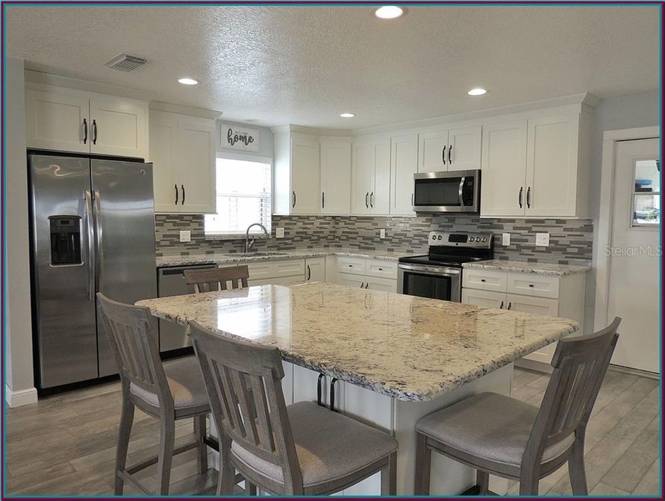 Large Open Remodeled Kitchen