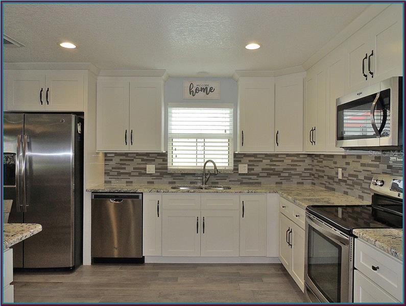 Large Open Remodeled Kitchen