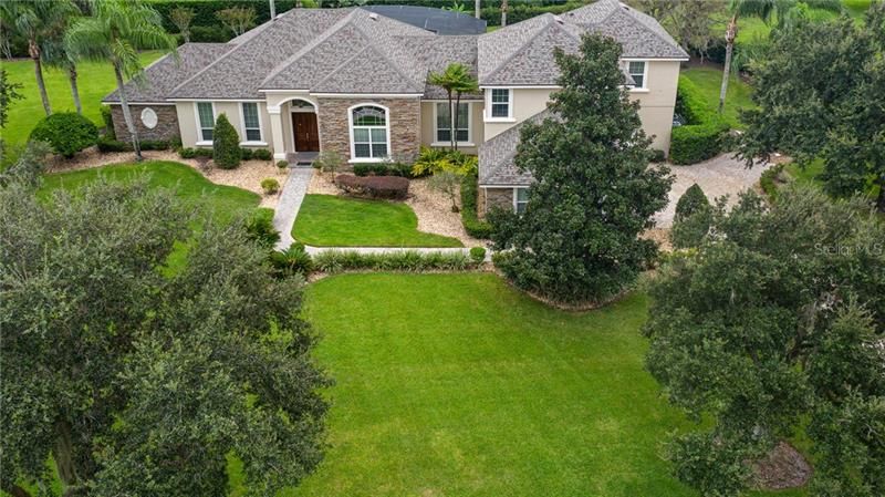 Beautiful Custom home situated on 1.09 Acre lot.