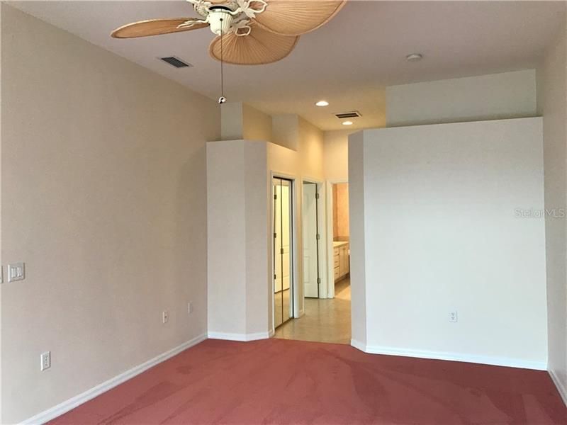 Master bedroom (carpet is being replaced in a few weeks).