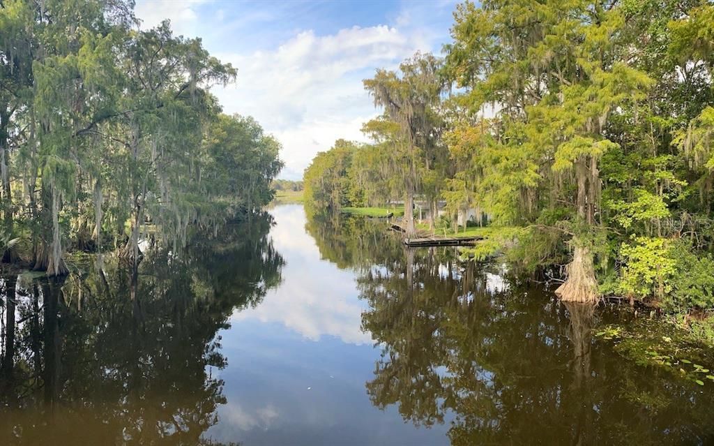 View of Cross Creek - aka The Creek